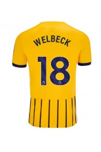 Fotbalové Dres Brighton Danny Welbeck #18 Venkovní Oblečení 2024-25 Krátký Rukáv